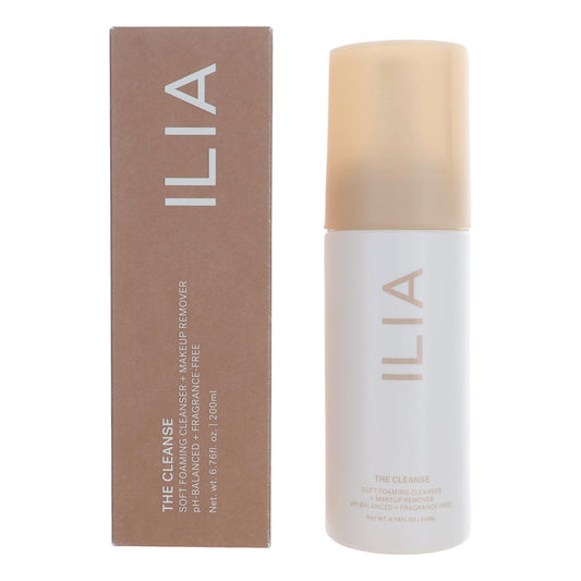 ILIA The Cleanse by ILIA, 6.7oz Soft Foaming Cleanser and Makeup Remover